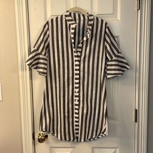 Striped shirt- linen